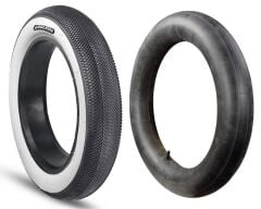 Coolride 20x4.00 3mm Zırhlı Fat Bike Beyaz Yanak Bisiklet Dış Lastik