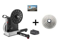 Elite Justo İnteractive Hometrainer Travel Block + HG800 11-34