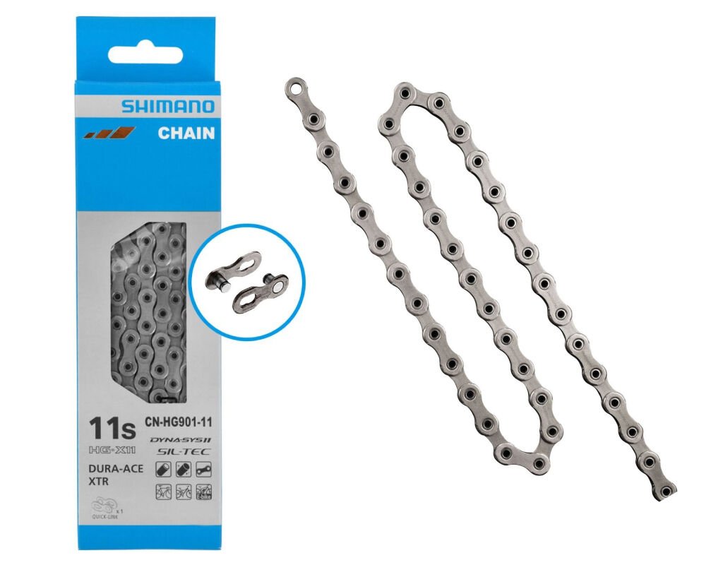 Shimano Zincir CN-HG901 Mis-Link Dura-Ace 11S Gri