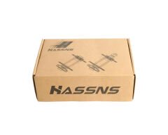 Hassns Pro 7 Kırmızı Ön + Arka Bisiklet Jant Göbek Seti