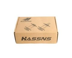 Hassns Pro 7 Kırmızı Ön + Arka Bisiklet Jant Göbek Seti