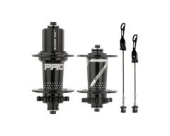 Hassns Pro 7 Siyah Ön + Arka Bisiklet Jant Göbek Seti