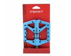 İmpact Comp Rulmanlı Mavi Plastik Bisiklet Pedalı