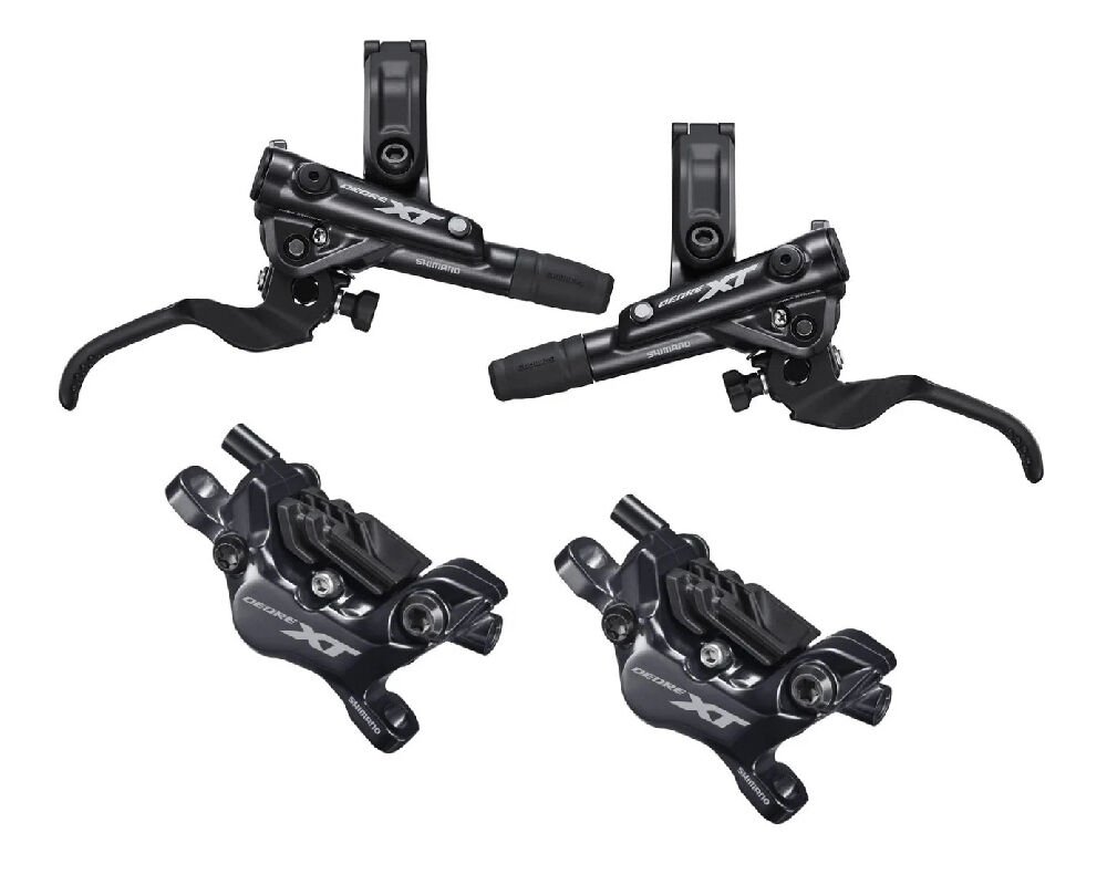 Shimano Deore XT M8100 Sağ+Sol 4 Piston Hidrolik Fren Takımı
