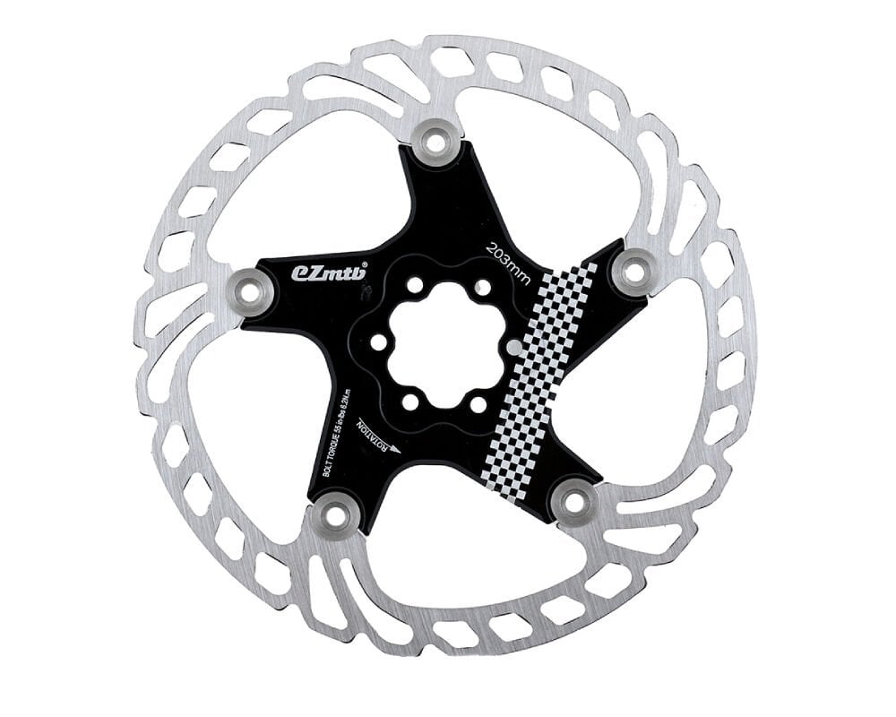Ezmtb 203mm Bisiklet Disk Fren Rotoru 6 Vida Bağlantılı