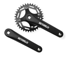Sunrun 34T Tek Yaprak 7-8-9-10 Vites Aynakol Kare Mil Uyum 170mm