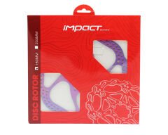 İmpact 180mm Rainbow Bisiklet Disk Fren Rotoru 6 Vidalı