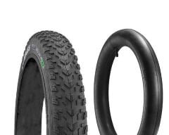 Compass 20x4.00 3mm Zırhlı 1 İç+1 Dış Fat Bike Lastik Seti