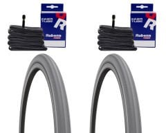 Rubena Rib 24x1 3-8 Gri Tekerlekli Sandalye Lastik Seti 32-540