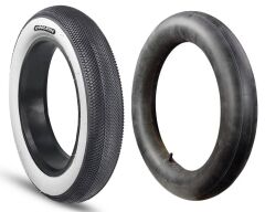 Coolride 20x4.00 3mm Zırhlı Fat Bike Beyaz Yanak Bisiklet Dış Lastik