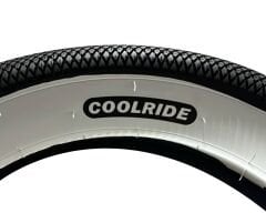 Coolride 20x4.00 3mm Zırhlı Fat Bike Beyaz Yanak Bisiklet Dış Lastik