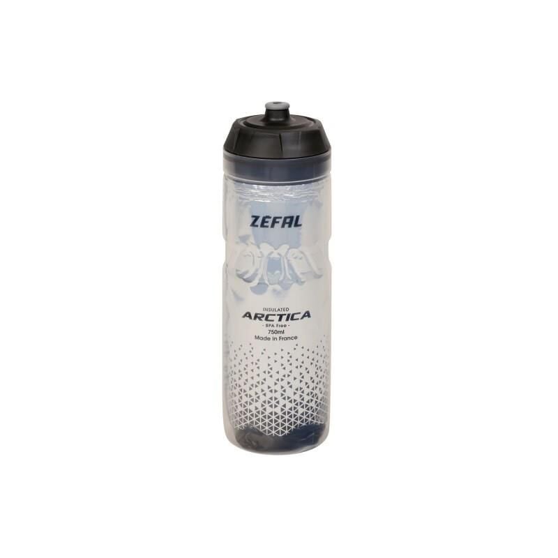 Zefal Arctica 750 ml Termal Bisiklet Matara Suluk Siyah