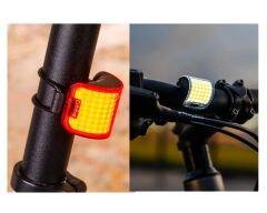 Knog LIL COBBER TWINPACK 110Lm USB Ön+Arka Bisiklet Işık Seti