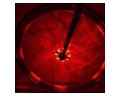 Jing Yi Bisiklet Jant Göbeği Hazne Işığı Kırmızı