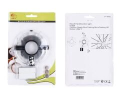 Jing Yi Bisiklet Jant Göbeği Hazne Işığı Kırmızı