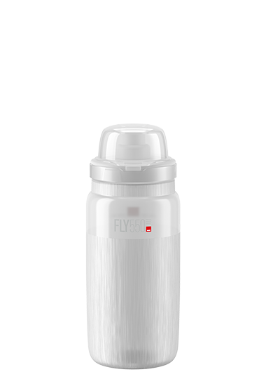 Elite Fly Tex MTB Bisiklet Matara 550ml Şeffaf