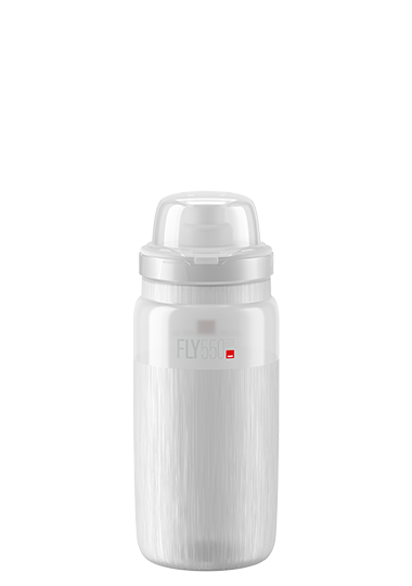 Elite Fly Tex MTB Bisiklet Matara 550ml Şeffaf