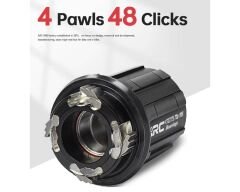 ARC MT-005 Bisiklet Arka Bisiklet Jant Göbeği 32 Delik Kırmızı