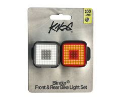 Knog Square Twinpack 200+100 Lm IP67 Bisiklet Aydınlatma Seti