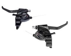 Shimano ST-TX800 3x8 Bisiklet Fren Vites Kolu Seti Siyah