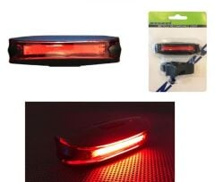 Zozo Usb Şarjlı 65 Lümen Led Güçlü Arka Stop