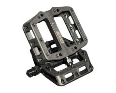 Evo Siyah Plastik Rulmanlı Platform Çivili Bisiklet Pedalı