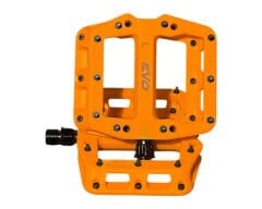 Evo Turuncu Plastik Rulmanlı Platform Çivili Bisiklet Pedalı