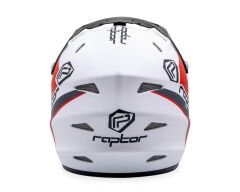 Raptor Full Face Bisiklet Kaskı Rebel XL Beden Beyaz