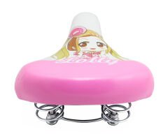 Lolly Pembe Kız Çocuk Bisiklet Selesi Yaylı