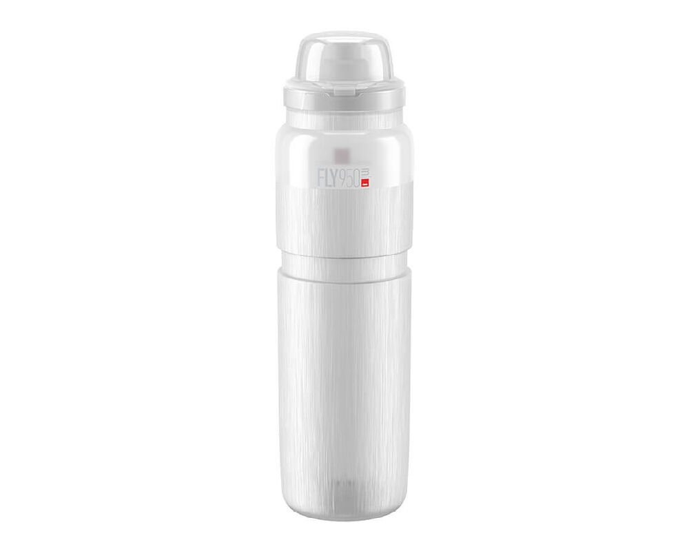 Elite Fly Tex MTB Bisiklet Matara 950ml Şeffaf