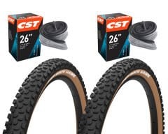 CST Rock Hawk 26x2.25 Amber Yanak Bisiklet Lastik Seti