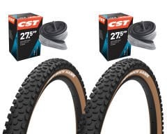 CST Rock Hawk 27.5x2.25 Amber Yanak Bisiklet Lastik Seti