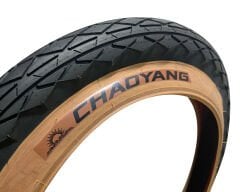 Chaoyang 20x4.00 Kahverengi Yanak Fat Bike Bisiklet Lastiği