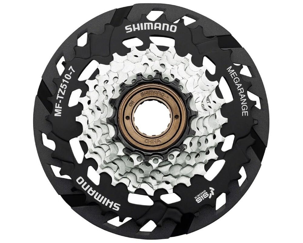 Shimano MF- TZ510 7 Vites Muhafazalı Megarange Ruble 14-34T