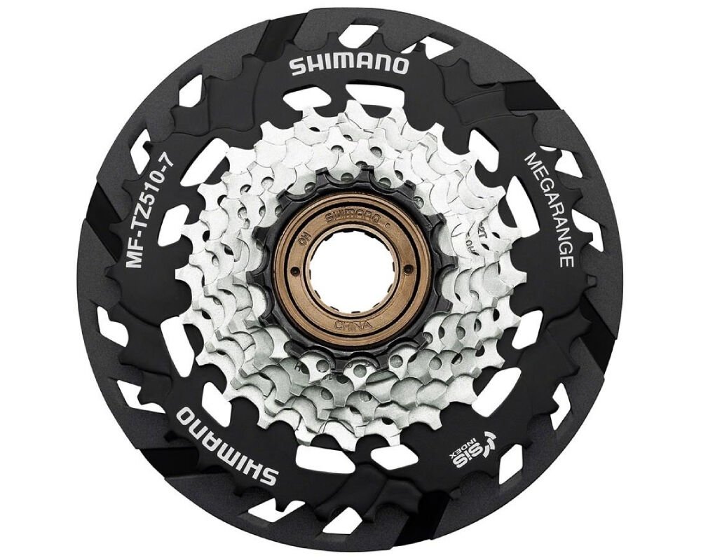 Shimano MF- TZ510 7 Vites Muhafazalı Megarange Ruble 14-34T
