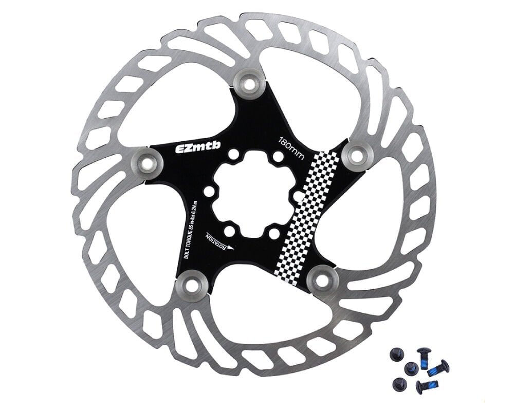 Ezmtb 180mm Bisiklet Disk Fren Rotoru 6 Vida Bağlantılı