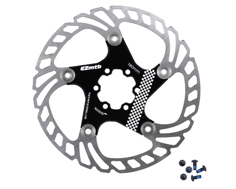 Ezmtb 180mm Bisiklet Disk Fren Rotoru 6 Vida Bağlantılı