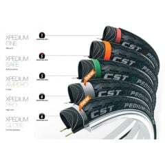 CST C1920 Platınum Protector 26x1.75 Bisiklet Dış Lastik (7level)