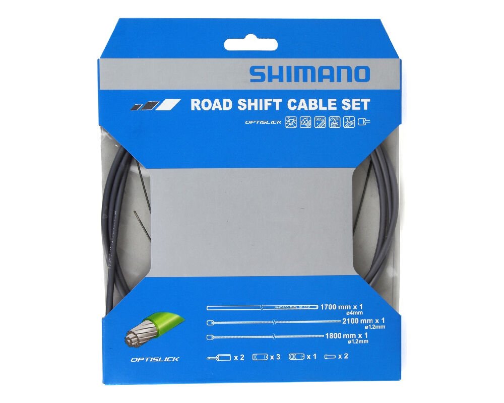 Shimano OT-SP41 Optislick 2li Yol Vites Tel Kablo Seti Siyah