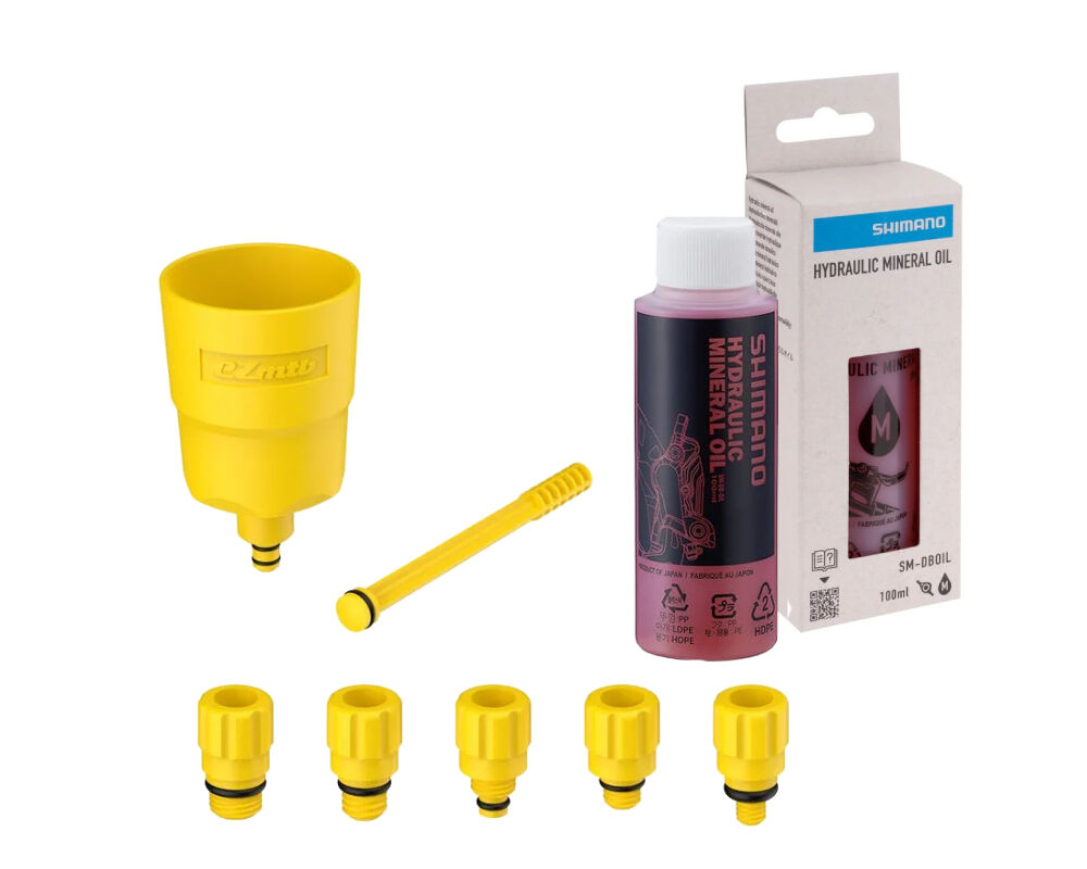 Shimano Hidrolik Mineral Yağ Seti 5 Uçlu EZmtb Hunili 100ml