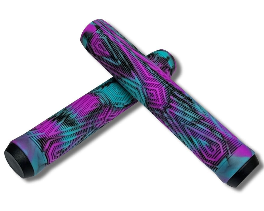 Epic 165mm Mor Mavi Dirt Jump Bisiklet Elcik