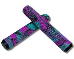 Epic 165mm Mor Mavi Dirt Jump Bisiklet Elcik