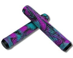 Epic 165mm Mor Mavi Dirt Jump Bisiklet Elcik