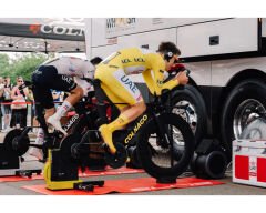 Elite Justo 2 Yellow Limited Edition Trainer+Travel Block+12s Ruble