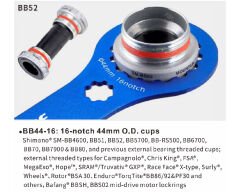 Toopre TL-FC25 Bisiklet Orta Göbek Anahtarı 41/44mm