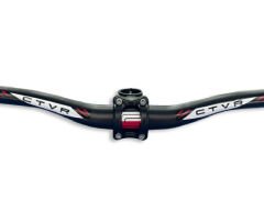 İmpact CTVR 31.8mm Bisiklet Gidon + Boğaz Seti Alüminyum