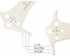 Toopre Bisiklet Zincir Ölçme Cetveli Anahtarı