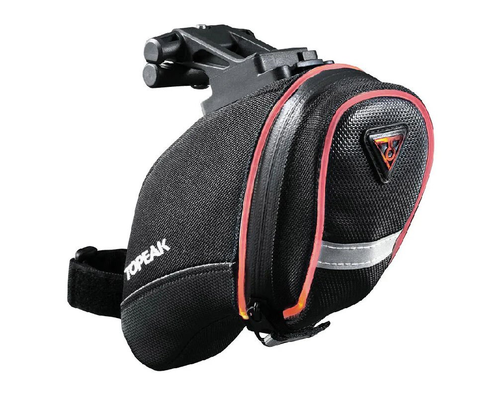 Topeak Aero Wedge iGlow Led Işıklı Sele Altı Çanta Kızak Uyumlu