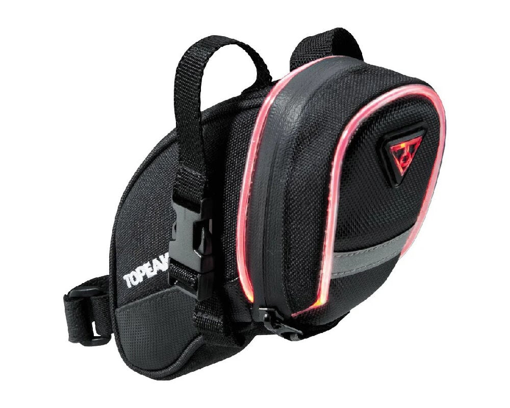 Topeak Aero Wedge iGlow Medium Led Işıklı Sele Altı Çanta