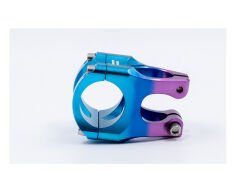 Raptor Mor Mavi MTB Açılı Riser Bisiklet Gidon + Boğaz Seti